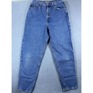 Vintage Gap Jeans Women's 12 Blue Denim Cotton Reverse Fit 5-Pockets‎ Zip Fly